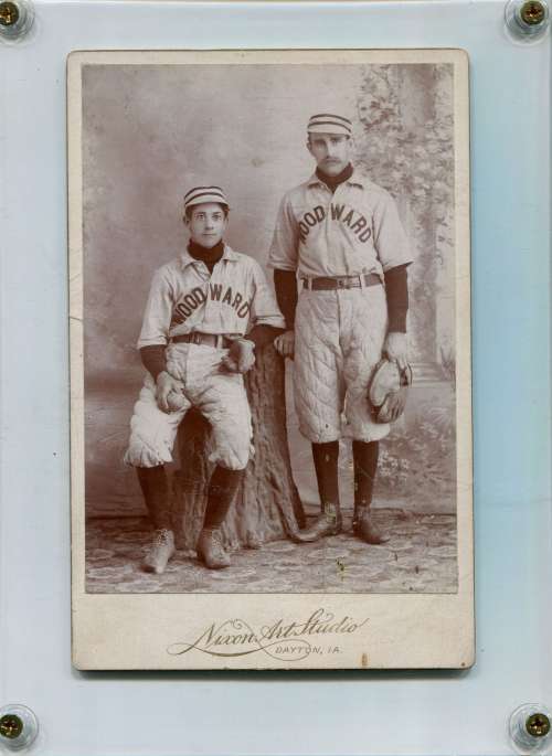Woodward Base Ball Players Dayton, IA Studio